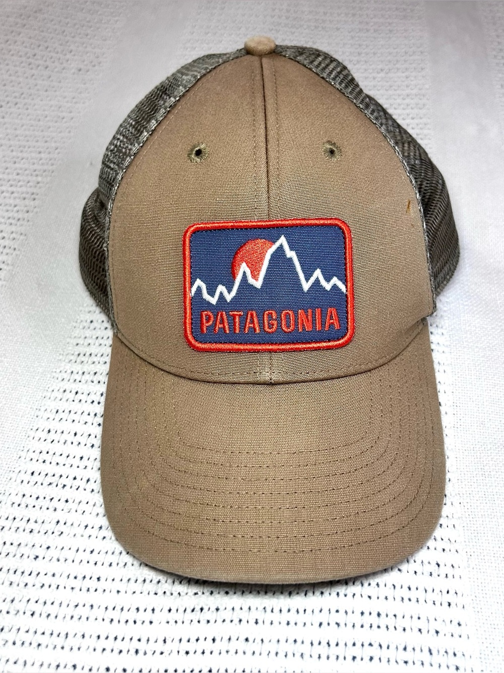 Patagonia Firstlighters Trucker SnapBack Hat Brown Mesh